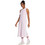 Adidas Essentials 3-Stripes Midi Καλοκαιρινό Αθλητικό Φόρεμα Ροζ JE1207