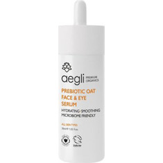 Aegli Prebiotic Oat Ενυδατικό Serum Ματιών με Νιασιναμίδη Προβιοτικά & Υαλουρονικό 30ml