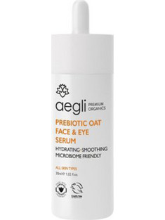 Aegli Prebiotic Oat Ενυδατικό Serum Ματιών με Νιασιναμίδη Προβιοτικά & Υαλουρονικό 30ml