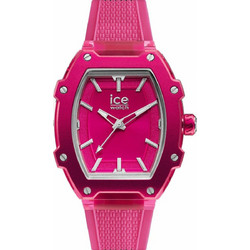 Ice Watch Γυναικείο Ρολόι με Φούξια Καουτσούκ Λουράκι IC023323