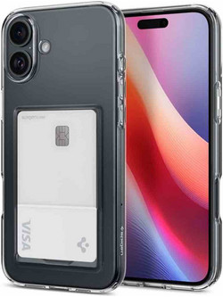 Spigen Crystal Slot Back Cover Clear (iPhone 16)