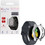 Volte-Tel Πλαστική Θήκη Tempered Glass για Samsung Galaxy Watch 5 44mm Ασημί