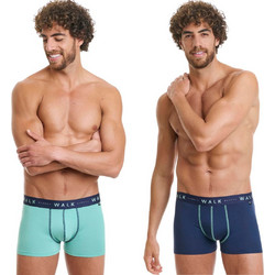 Walk Ανδρικά Μποξεράκια Σετ 2Pack W1776-0399