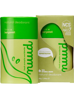 Nuud Lime & Bergamot Φυσικό Αποσμητικό Stick 48h 45gr