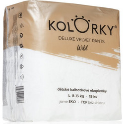 Kolorky Deluxe Velvet Wild Πάνες Βρακάκι 8-13kg 19τμχ