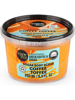 Natura Siberica Organic Shop Coffee Toffee Scrub Σώματος 250ml