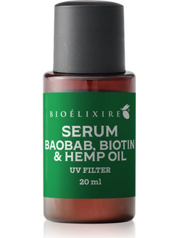 Bioelixire Baobab, Biotin & Hemp Oil Serum Μαλλιών για Επανόρθωση 20ml
