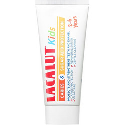 Lacalut Caries & Sugar Acid Protection 2-6 Years Παιδική Οδοντόκρεμα 55ml