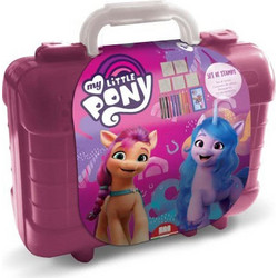 Gama Brands My Little Pony Σετ Ζωγραφικής με Βαλιτσάκι 23x19x11cm 17τμχ