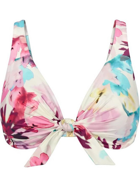 Triumph Bikini Top Floral Φούξια Τιρκουάζ Λευκό 10222300-M020