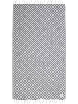 Nef-Nef Romario Πετσέτα Θαλάσσης Γκρι 90x170cm 037745