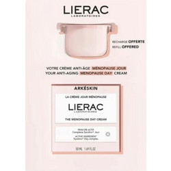 Lierac Arkeskin Anti-Age Menopause Day Cream 50ml + Arkeskin Anti-Age Menopause Day Cream Refill 50ml