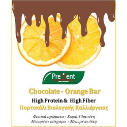 Prevent High Protein & High Fiber Chocolate Orange 36gr 4τμχ