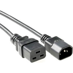 Intronics AK5025 Προέκταση Καλωδίου Τροφοδοσίας IEC C14 to IEC C19 2m