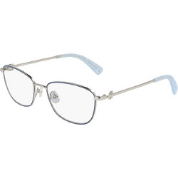 Longchamp LO2128 424 Γυναικείος Σκελετός Γυαλιών Οράσεως Μεταλλικός Ασημί