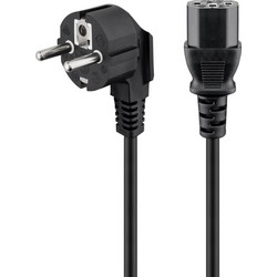 Powertech CAB-P032 Καλώδιο Τροφοδοσίας Schuko to IEC C13 5m