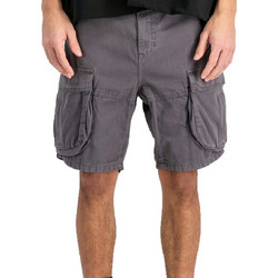 Alpha Industries Ανδρική Βερμούδα Υφασμάτινη Ανθρακί 1562646-84