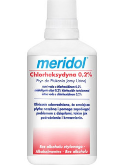 Meridol Chlorhexidine Στοματικό Διάλυμα για Προστασία Ούλων 300ml