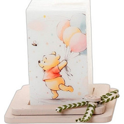 Bellissimo Μπομπονιέρα Βάπτισης Διακοσμητικό Κερί Winnie The Pooh ΖΒΚ-20