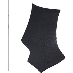Kfit Αθλητική Επιστραγαλίδα Ελαστική Μαύρη 104371