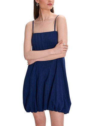 Ale Mini Καλοκαιρινό Καθημερινό Φόρεμα Navy Μπλε 8921113