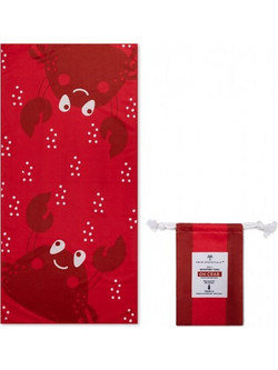 Fresk Crabs Παιδική Πετσέτα Θαλάσσης Microfiber Κόκκινη 65x135cm SWE-2024SE1679