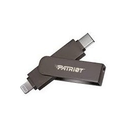 Patriot iLuxe 256GB USB Stick 3.2 Gen 1 με USB-C & Lightning