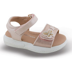 Zak Shoes Παιδικά Πέδιλα για Κορίτσι με Γκλίτερ Ροζ Χρυσά SD12222