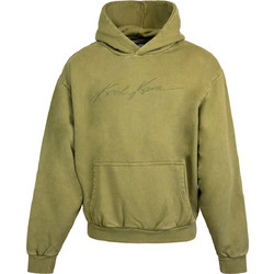 Karl Kani Autograph Heavy Ανδρικό Φούτερ με Κουκούλα & Τσέπες Χακί KM243-055-1