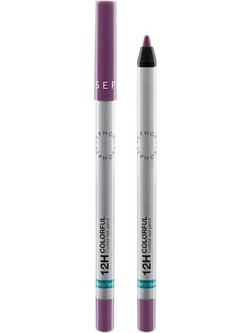 Sephora 12H Colorful 55 Purple Illusion Μολύβι Ματιών Αδιάβροχο 1.3gr