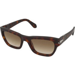 Persol PO0091S 24/51 Γυναικεία Γυαλιά Ηλίου Cat Eye Κοκάλινα Ταρταρούγα με Καφέ Φακό
