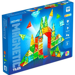 Geomag Magnetic Tiles Gems 100τμχ
