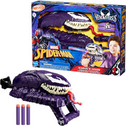 Hasbro Nerf Marvel Spider-Man Venomversus Marvel's Venom Strike Blaster Εκτοξευτής για 5+ Ετών