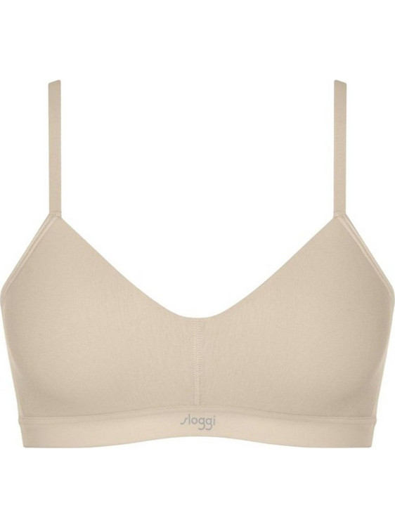 Sloggi Ever Ease Bralette χωρίς Μπανέλα Μπεζ 10219599-00UH