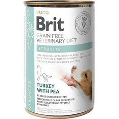 Brit Veterinary Diet Grain Free Struvite with Turkey & Pea 400gr