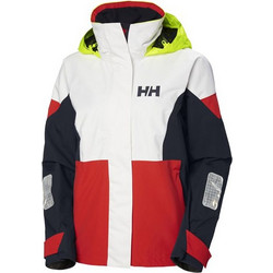 Helly Hansen Ανδρικό Μπουφάν Χειμωνιάτικο Λευκό Κόκκινο 34334-179