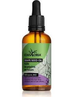 Soaphoria Organic Grape Seed Βιολογικό Λάδι Προσώπου για Ακμή 50ml