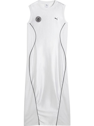 Puma Dare to Jer-She Midi Καλοκαιρινό Αθλητικό Φόρεμα Λευκό 629826-02