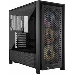 Corsair Frame 4000D RS Black Midi Tower Κουτί Υπολογιστή RGB με Πλαϊνό Παράθυρο