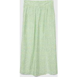 Vero Moda Μίντι Φούστα Υφασμάτινη Ψηλόμεση Πράσινο Mint 10329143