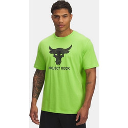 Under Armour Project Rock Payoff Ανδρικό Αθλητικό T-Shirt Lime 1383191-362