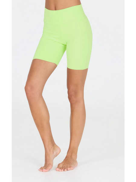 Athlecia Γυναικείο Κολάν Ποδηλατικό Ψηλόμεσο Lime EA241281-3170