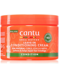 Cantu Shea Butter Leave In Conditioner Κρέμα για Επανόρθωση για Σγουρά Mαλλιά