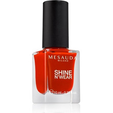 Mesauda Shine N' Wear 208 Gloss Βερνίκι Νυχιών Μακράς Διαρκείας Quick Dry 10ml