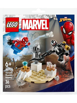 Lego Marvel Spider-Man Venom's Museum Robbery για 6+ Ετών 30707