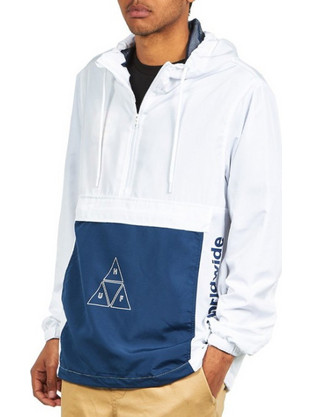 Huf Ανδρικό Μπουφάν Pullover Λευκό JK00132