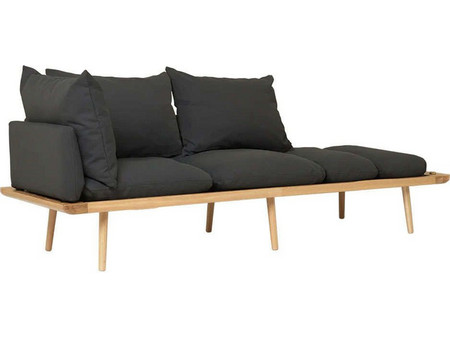 Umage Lounge Around Γωνιακός Καναπές Ανθρακί 231x74x67cm 5550C723-04
