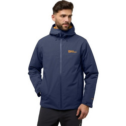 Jack Wolfskin Ανδρικό Μπουφάν Χειμωνιάτικο Softshell Navy Μπλε A61870-C0412