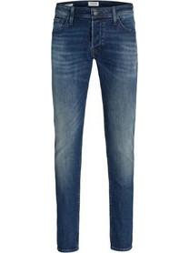 Jack & Jones Ανδρικό Τζιν Παντελόνι Ελαστικό Slim Εφαρμογή Navy Μπλε 12278144