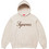 Supreme Script Ανδρικό Φούτερ με Κουκούλα & Τσέπες Μπεζ FW24SW56